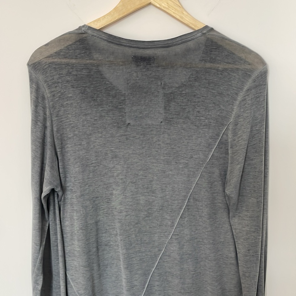Each x Other Grey Long Sleeve Textured Crewneck- Large - Picture 6 of 9